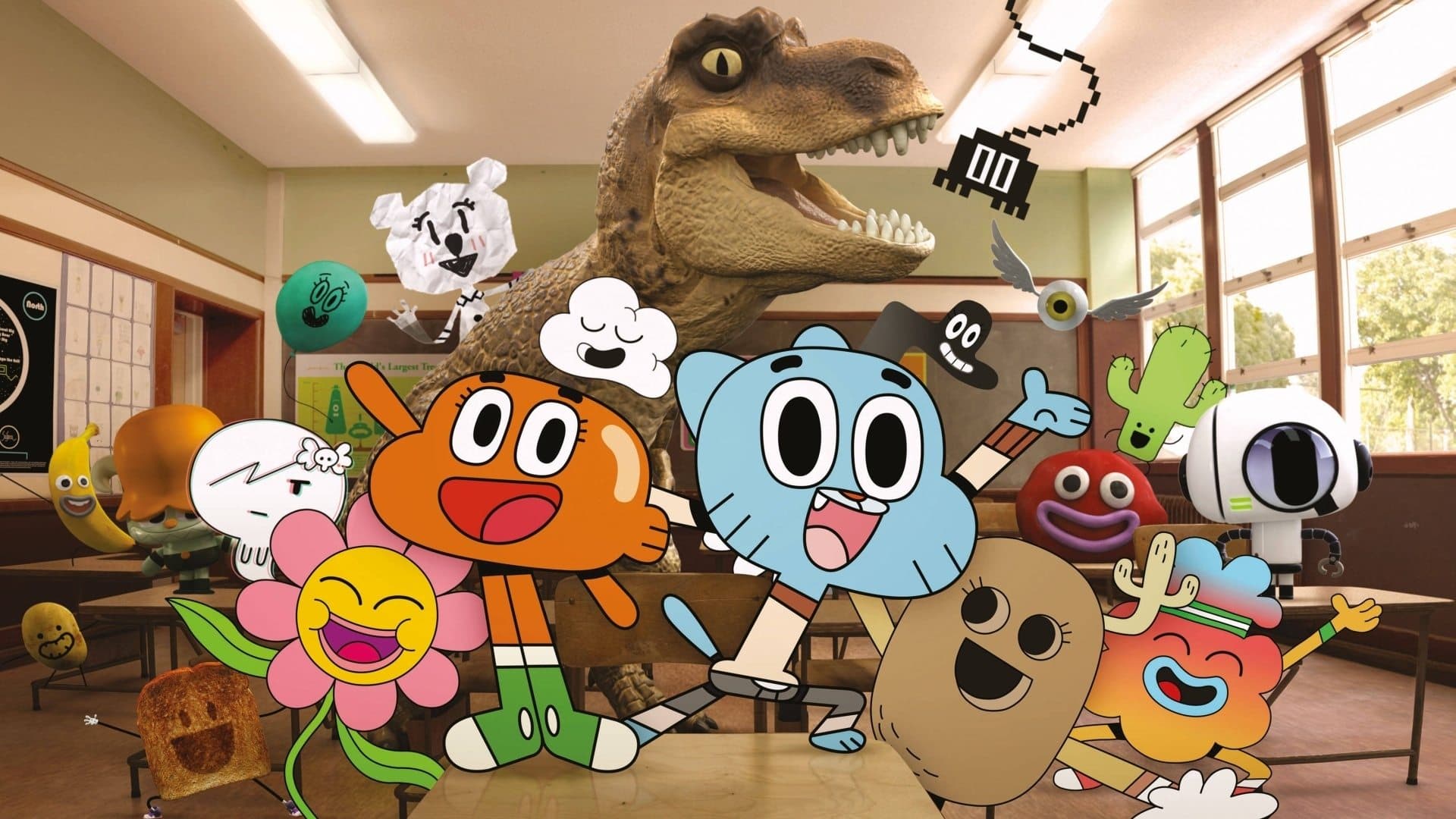 El asombroso mundo de Gumball Cuevana 5